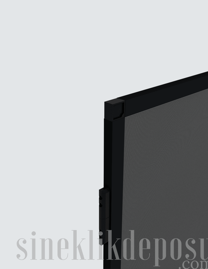 Fliegengitter mit Scharnieren für Fenster